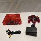 Nintendo N64 Watermelon Reshelled Tested And Working Nice Condition