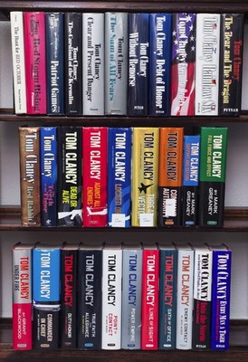 Tom Clancy HUGE HARDCOVER LOT Of 31 Jack Ryan-Verse Campus Jr Series Red October