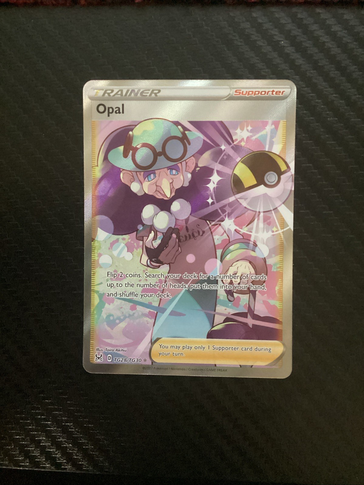 Opal TG28/TG30 Pokemon Lost Origin Trainer Gallery Holo NM