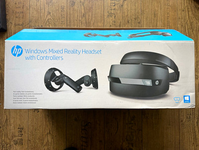 HP Windows Mixed Reality Headset mit Controllern VR-Headset Schwarz