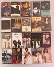 Lot 20 Vintage 80s 90s R B Cassette Tape Singles Guy No Mercy Pebbles En Vogue