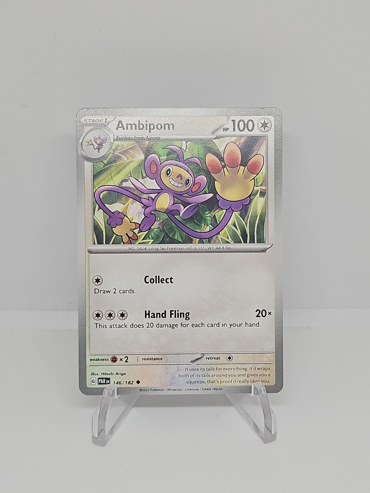 Ambipom 146/182 - Paradox Rift - Uncommon - Pokemon Card TCG - Non Holo