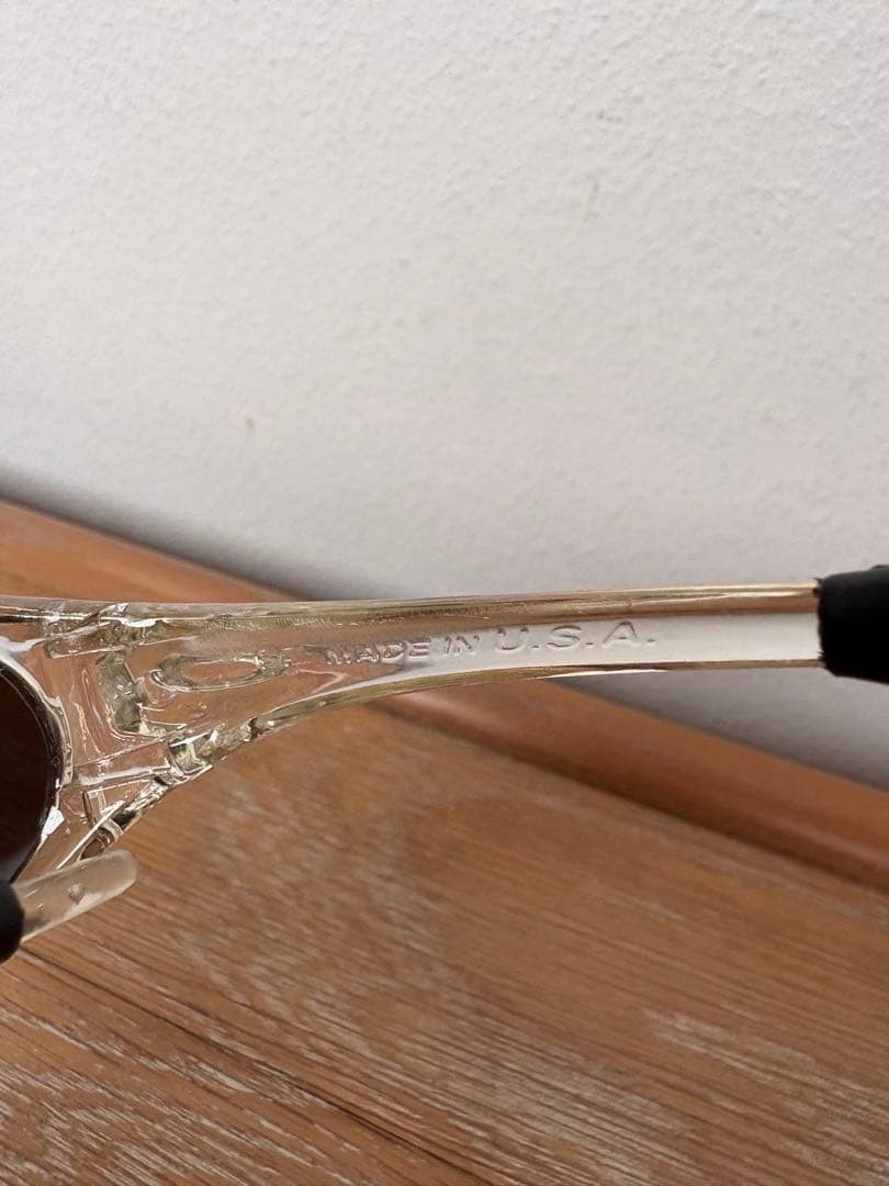Oakley Eye Jacket Clear Frame Rare 90s Vintage image 10