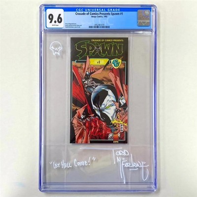 Todd McFarlane Signed w/ Remarks Spawn #1 1992 Original Mini Comic