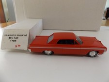 Jo-han 1963 Oldsmobile Starfire H.t. Red Promo Model Car Nib 4163a