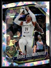 2025 Panini Prizm WNBA #73 Arike Ogunbowale Ice Prizms