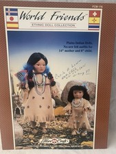 Fibre Crafts World Friends Ethnic Doll Collection No-Sew Felt Outfit R20-23