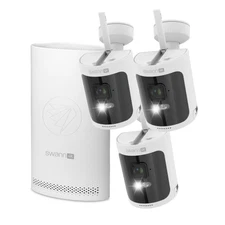 Swann AllSecure4K 3 Camera Wireless Security Kit w NVR Tower SWNVK-AS4K800SD3-US