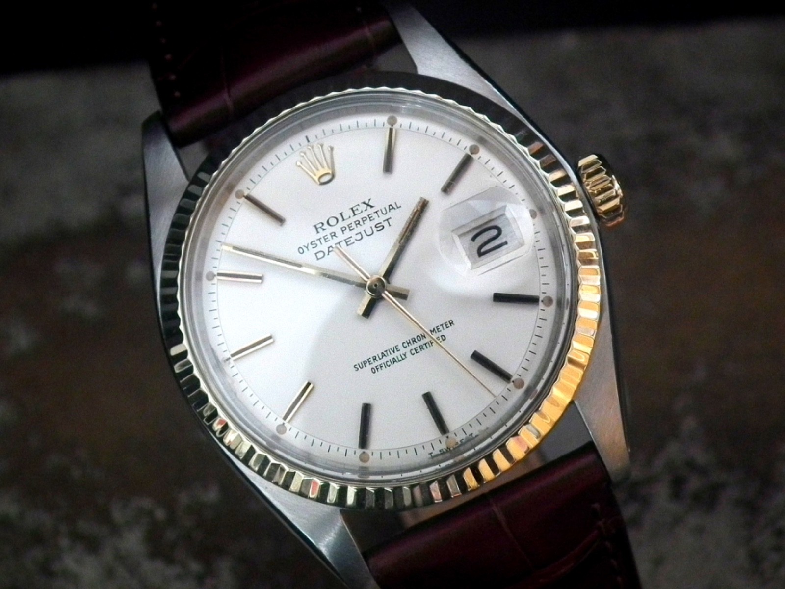Stunning Steel and Solid Gold Rolex