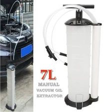 7 Liter Manual Oil Fluid Changer Vacuum Extractor Pump Transfer Tank Remover New