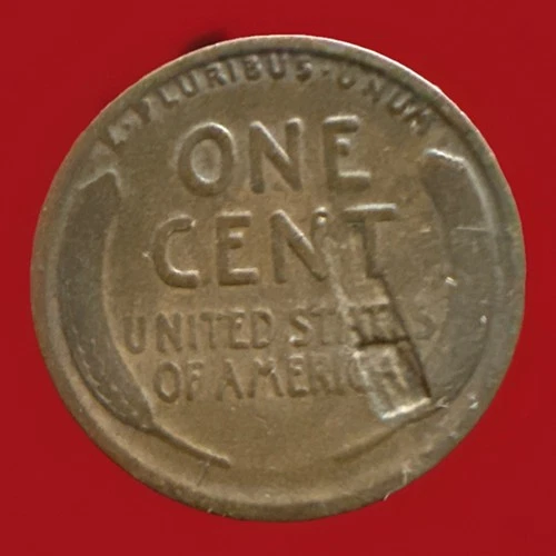 1911-D Lincoln Wheat Cent Penny FINE Lamination Error On Reverse 255