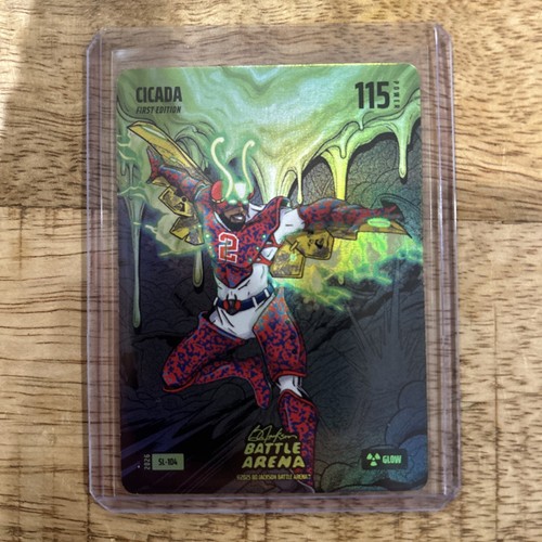 2026 Bo Jackson Battle Arena Cicada 115 Glow Slime Cade Cunningham SL-104 SP