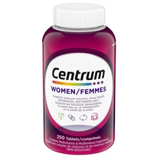 Centrum Complete Multivitamin & Mineral Supplement for Women – 250 Tablets