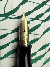 MINT; Waterman 52 14K Gold soft SUPER FLEX  (video)