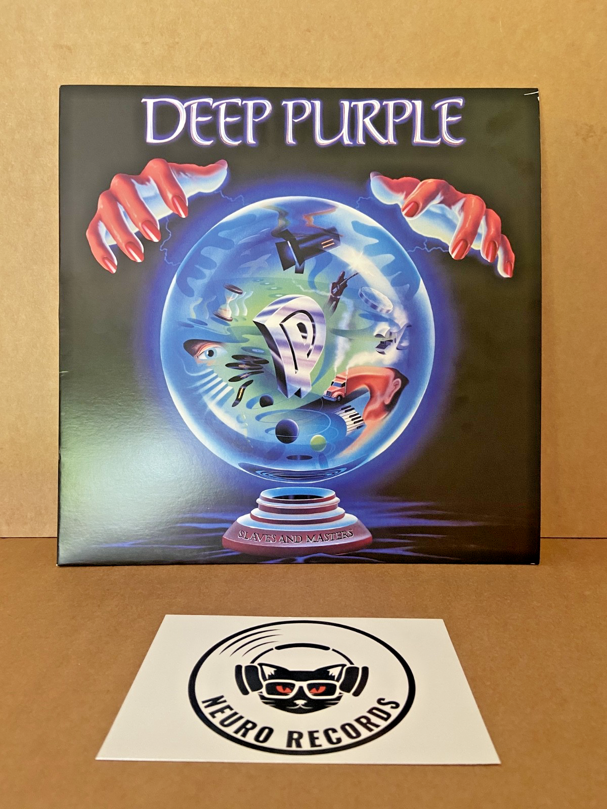 DEEP PURPLE - Slaves And Masters LP [NM/EX+] MOV Reissue - CLEANED & PLAY TESTED