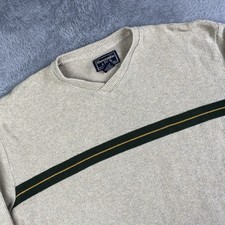 Vintage Abercrombie & Fitch Shirt Mens XL Beige Waffle Knit Thermal USA made