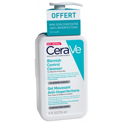 CeraVe Anti-Imperfecting Foaming Gel 236 ml + 3 ml Anti-Imperfecting Concentrate