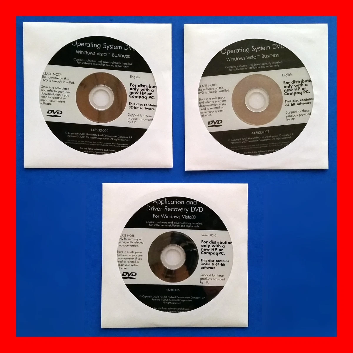 hp recovery disc products for sale | eBay