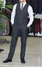 Slim-fit Herren Weste Anzugweste Tailliert Wählbar