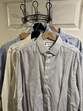 Charles Tyrwhitt Dress Shirt Lot 17/36 Classic Fit Non Iron Men