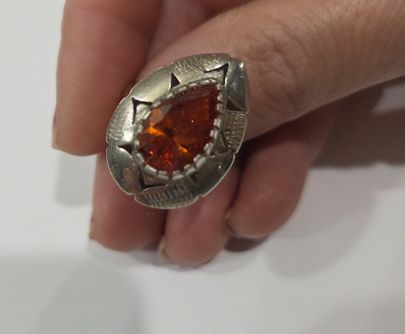 Sterling silver ring - image 4