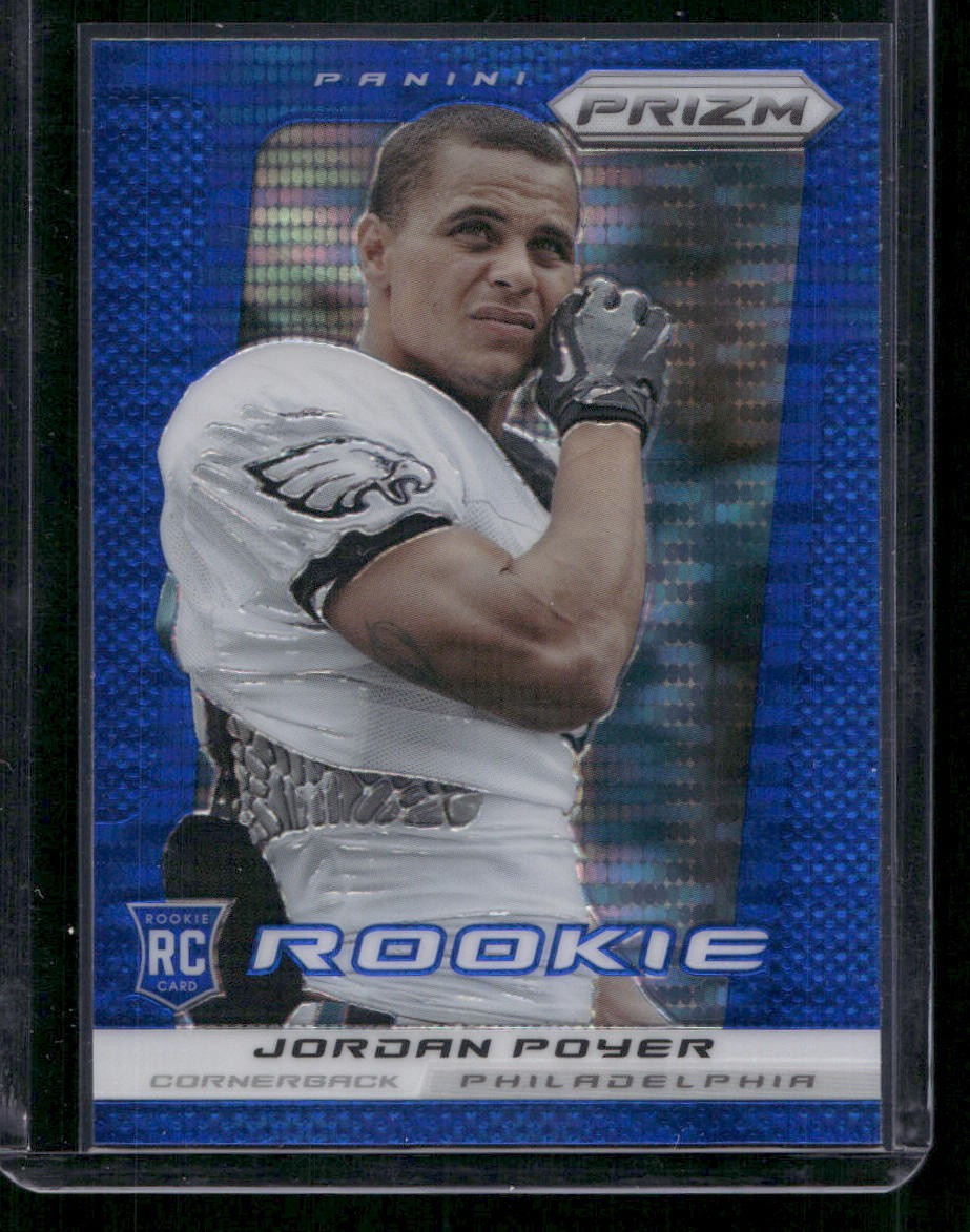 Jordan Poyer Panini Prizm #247 Blue Pulsar