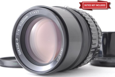 Exc+5 Nikon Nikkor-P.C 200mm f/4 Telephoto Lens for Bronica S2 EC S System JAPAN