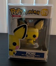 Funko Pop Pokémon Pichu 580 Flocked - Wondrous Convention 2020 Exclusive