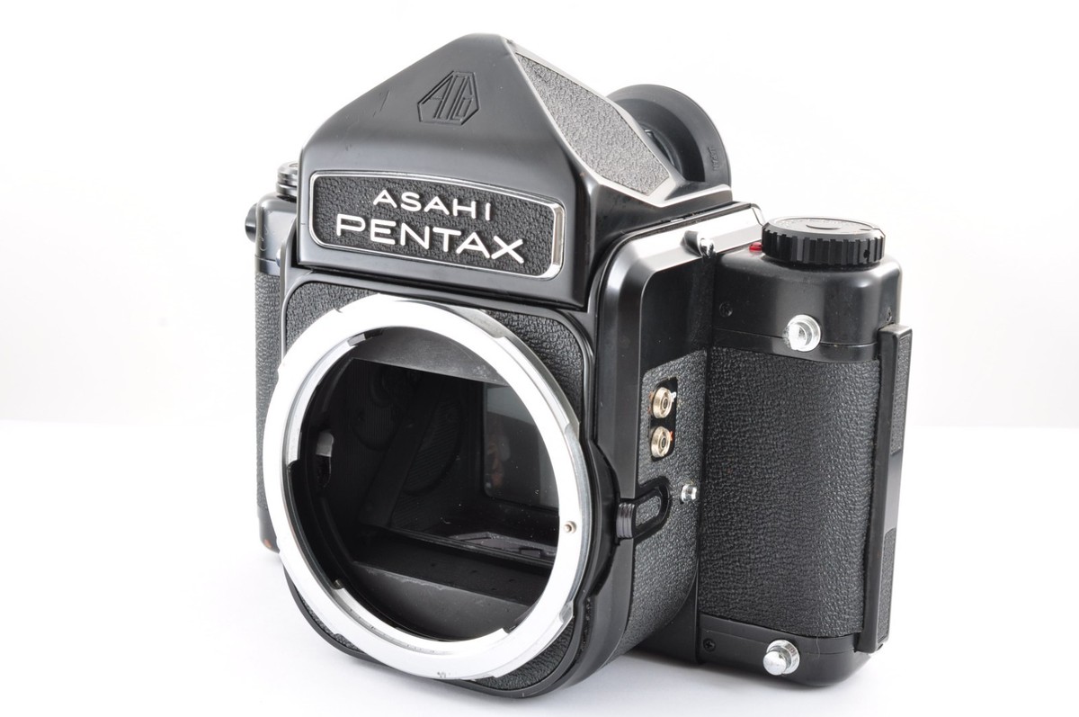 Pentax 6x7 67 Mirror up MUP Eye Level Film Camera From JAPAN Near