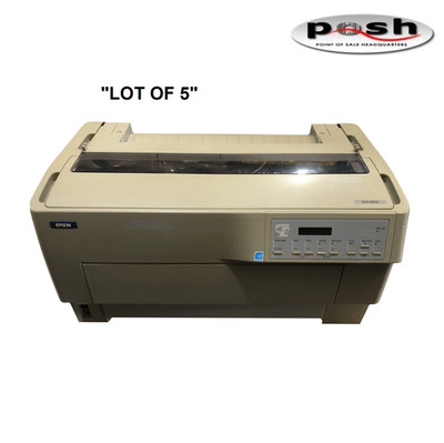Lot of 5 Epson DFX-9000 Impact Dot Matrix Printers- Best deal in all of eBay!