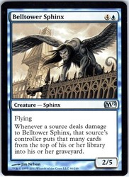 Belltower Sphinx #46 Uncommon Magic 2012 (M12)
