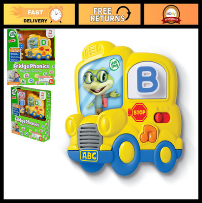 Magnetic Letter Set for Kids - Fridge Phonics Educational Toy, Yellow Letters
