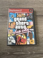 Sony PlayStation 2 PS2 Greatest Hits Grand Theft Auto Vice City GTA CIB Works