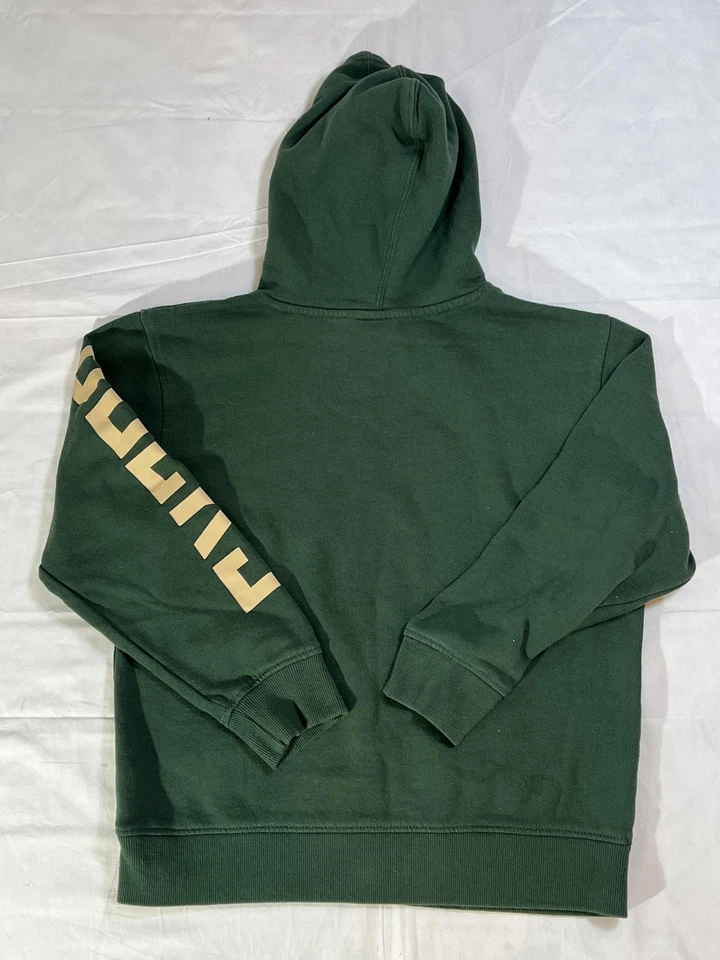 Milwaukee Bucks Hoodie Mens Large Green NBA Basketball Pullover Sweatshirt Youth - Image 2 of 4