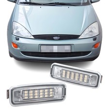 Passt für Ford Focus MK1 98-05 LED Kennzeichenbeleuchtung Kennzeichenleuchte