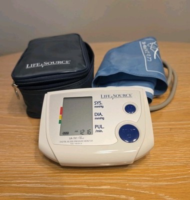 Life Source UA-767 Plus Upper Arm Blood Pressure Monitor UA-767P