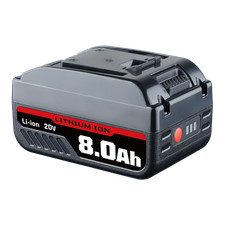 8.0AH For WORX 20V MAX Extend Lithium Battery 20 Volt WA3520 WA3525 WA3575 WG155