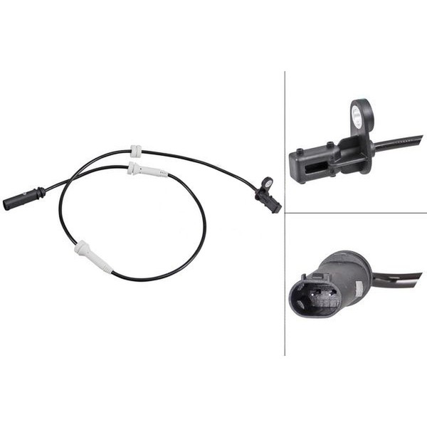 Sensor Raddrehzahl Aktiver Sensor 820 Mm Kabel A.B.S. FüR U.A. BMW 5Er-image