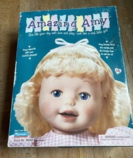 Vintage,1990 s Amazing Amy Doll In Original Box Has Everything Plus 2 Extra Sets