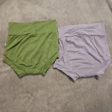 Kyte Baby Bundle Girls 6-12 Months Bamboo Bummies Shorts Diaper Covers