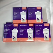 Lansinoh Breastmilk Storage Bags Lot Of 5 - 50 Count Each total 250  New