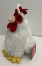 2025 AURORA Chicken Plush NWT 6" Stuffed Animal Toy Indonesia 31729 Eco Friendly