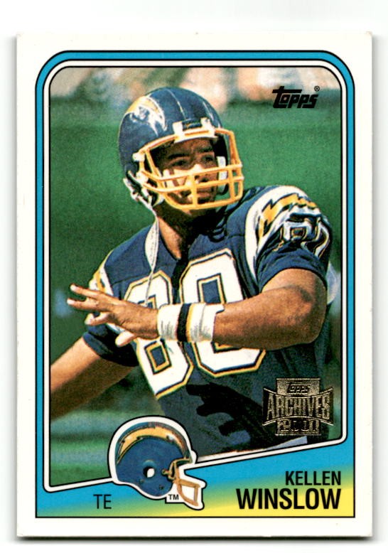 2001 Topps Archives #139 Kellen Winslow San Diego Chargers