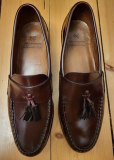 MOCASSINO ALL EDMONDS STOWE NAPPA BORDEAUX TG 46 US 12C ottime condizioni