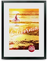 Framesfactory Bilderrahmen California Schwarz 29,7X42 Cm Acrylglas