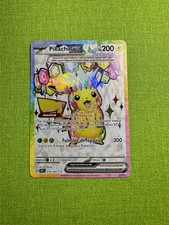 PIKACHU EX 219/191 ITA - Full Art Rare - Pokemon Scintille Folgoranti - SSP