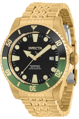 Invicta - Uhr 39763 für Mann Schwarz aus Edelstahl