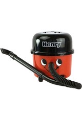 Henry Hoover Mini Desk Vacuum Cleaner Portable Keyboard rubbish Collector Red
