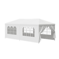 10' X 20' Canopy Tent with 6 Side Walls for Party Wedding Camping and BBQ