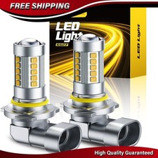 Upgraded 9006hb4 Led Fog Light Bulbs Amber Yellow Non-polarity Ultra Bright Upgraded 9006hb4 Led Fog Light Bulbs Amber Yellow Non-polarity Ultra Bright